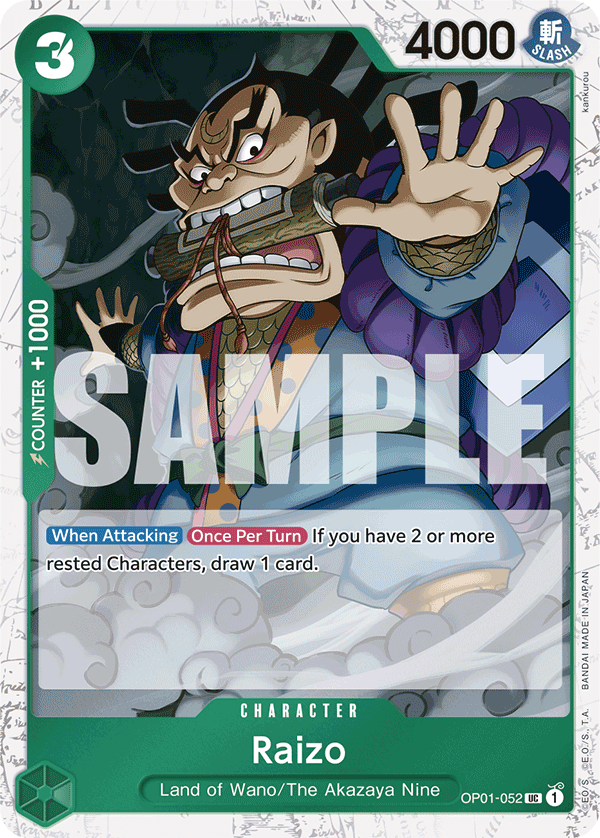 Raizo (Jolly Roger Foil) (Alt Art)